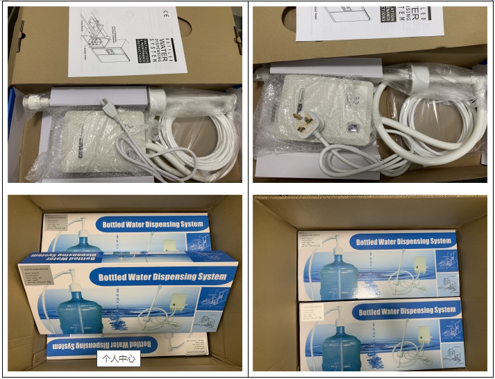 Sistema de Bomba Dispensadora de Agua Embotellada de 3.8 LPM 5 Galones BW1000