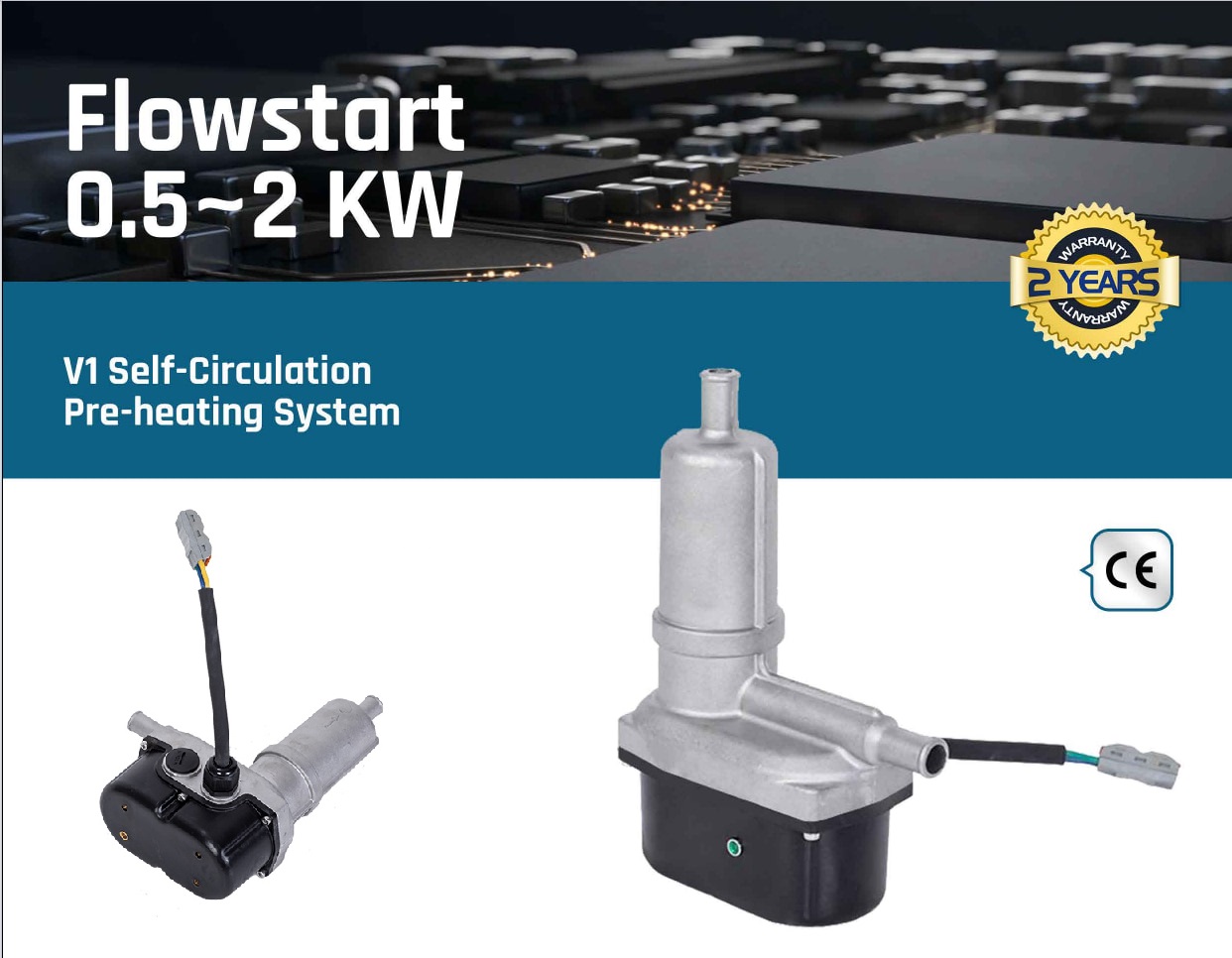 CALENTADOR DE REFRIGERANTE FLOWSTART LS 500R LS 500R FLOWSTART COOLANT HEATER